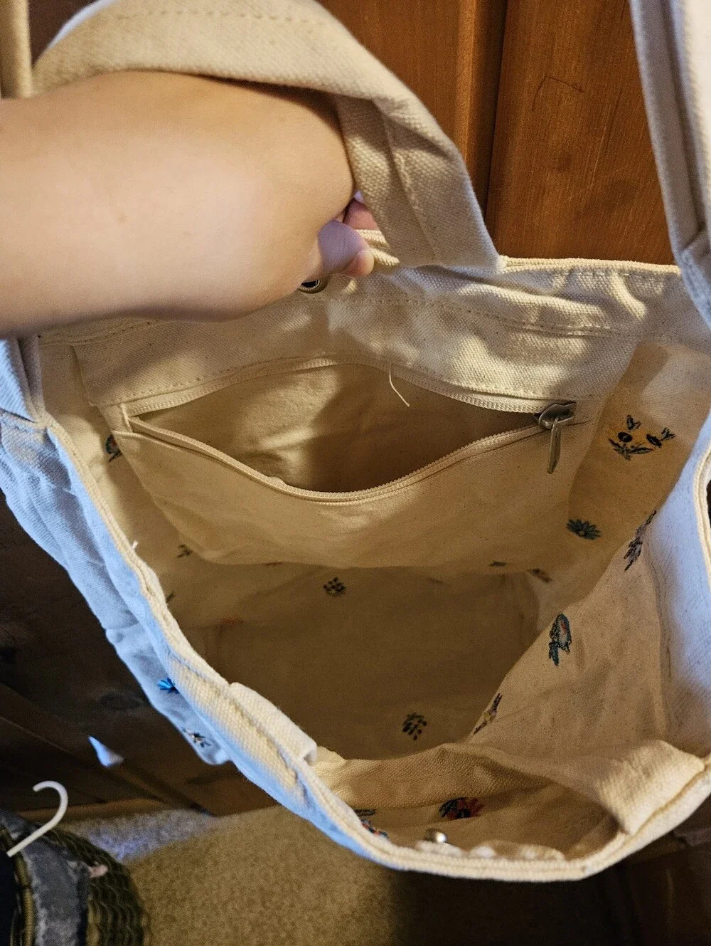 Baggu Ditsy Floral Duck Tote Bag